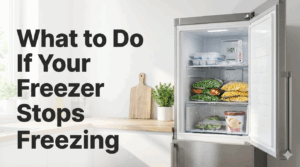What to Do If Your Freezer Stops Freezing