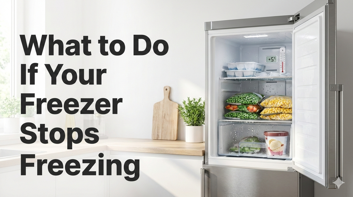 What to Do If Your Freezer Stops Freezing