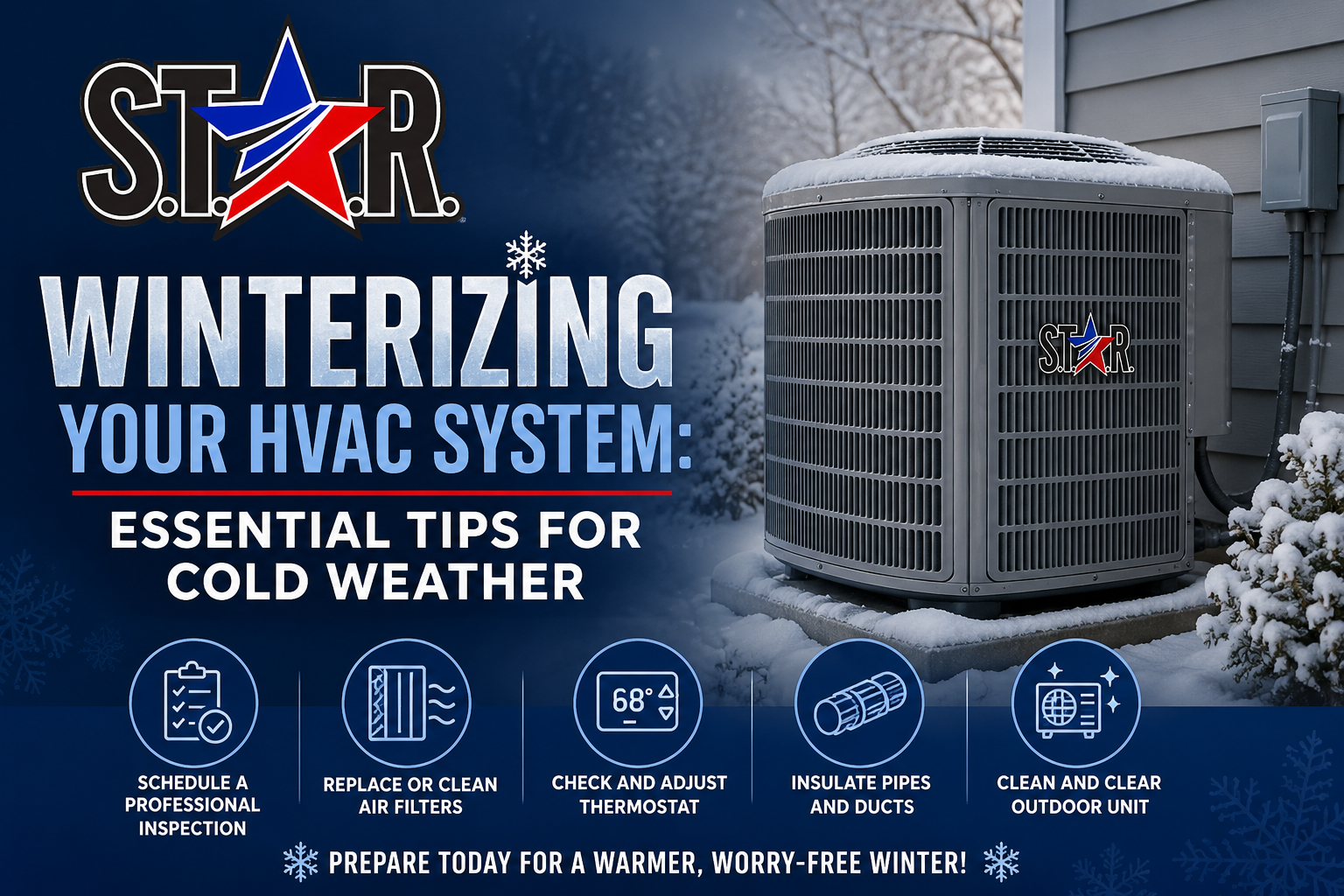 Winterizing Your HVAC System Essential Tips for Cold Weather